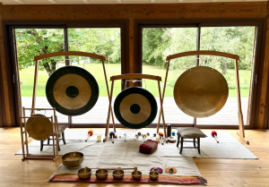 Installation d'un Bain de Gongs